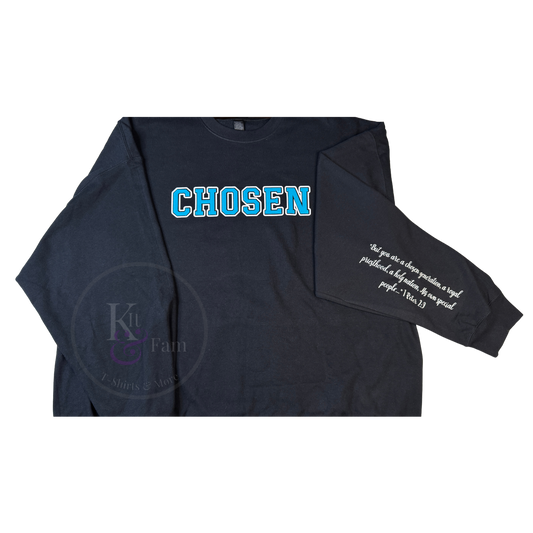 Flock & Glitter Chosen Crewneck Sweatshirt