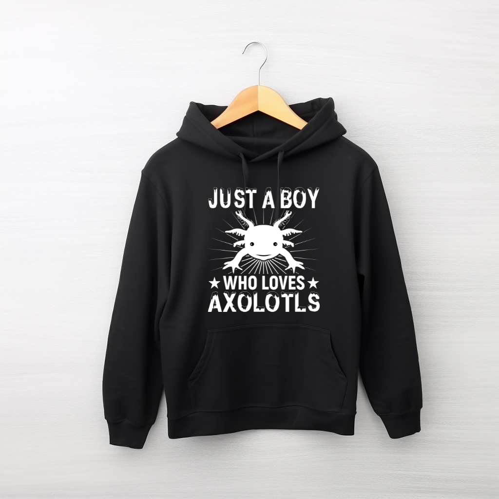 Just a Boy Who Loves Axolotl